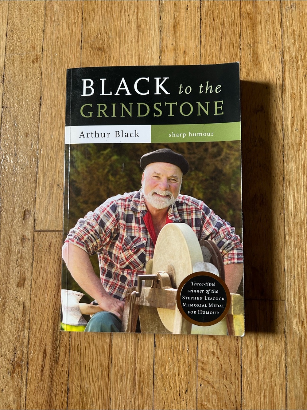 Black to the Grindstone by — Green & Black Cover